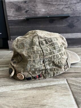Faded Triple five soul military style skull and print hat